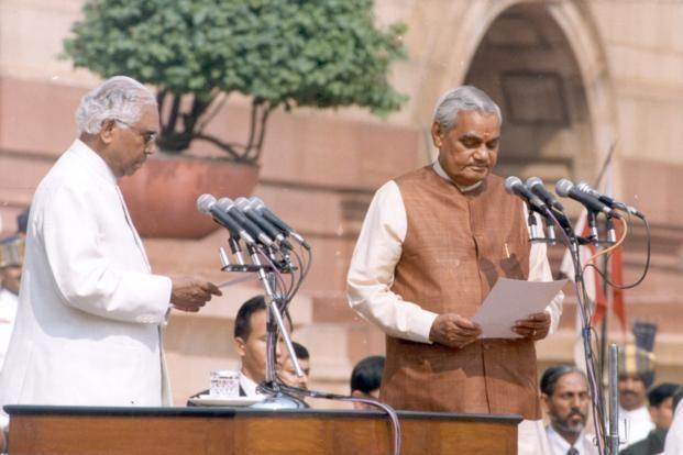 Atal Bihari Vajpayee Very Old Black & White Photos