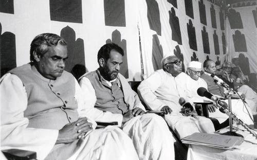 Atal Bihari Vajpayee Very Old Black & White Photos