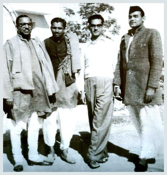 Atal Bihari Vajpayee Very Old Black & White Photos