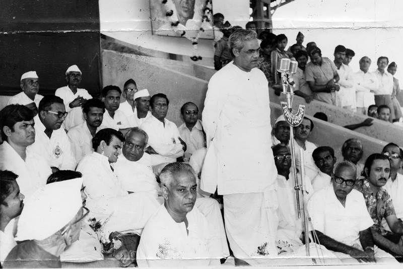 Atal Bihari Vajpayee Very Old Black & White Photos