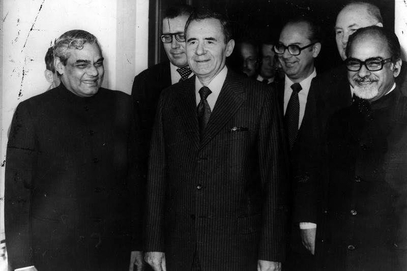 Atal Bihari Vajpayee Very Old Black & White Photos