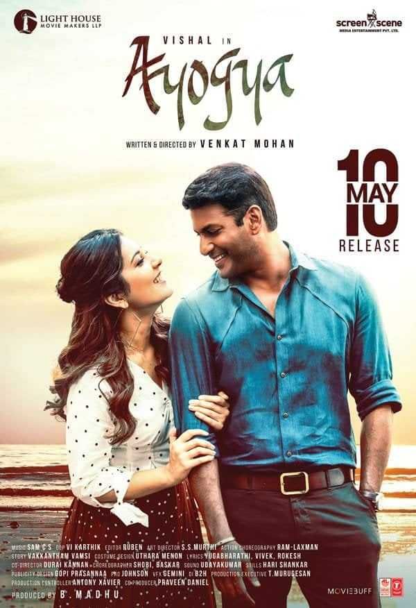 Ayogya Tamil Movie Posters and Stills