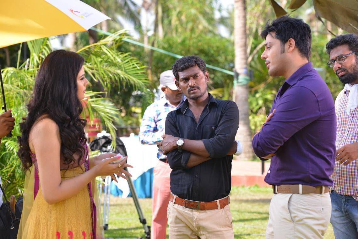 B Tech Babulu Telugu Movie Working Stills