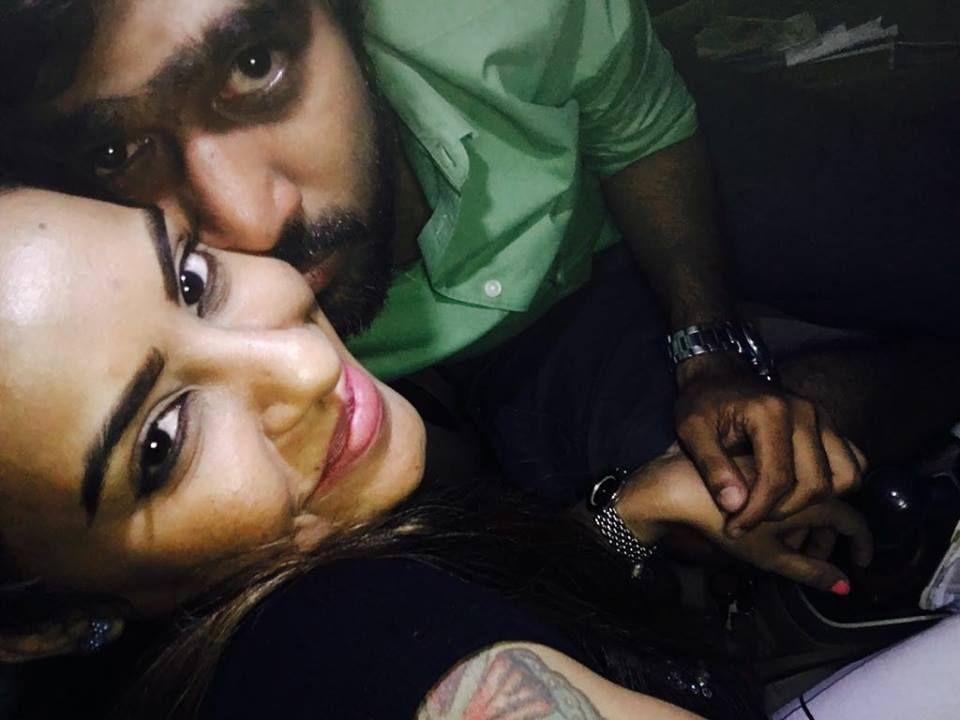 B'day Special: Sri Reddy Romantic Photos With Abhiram Again