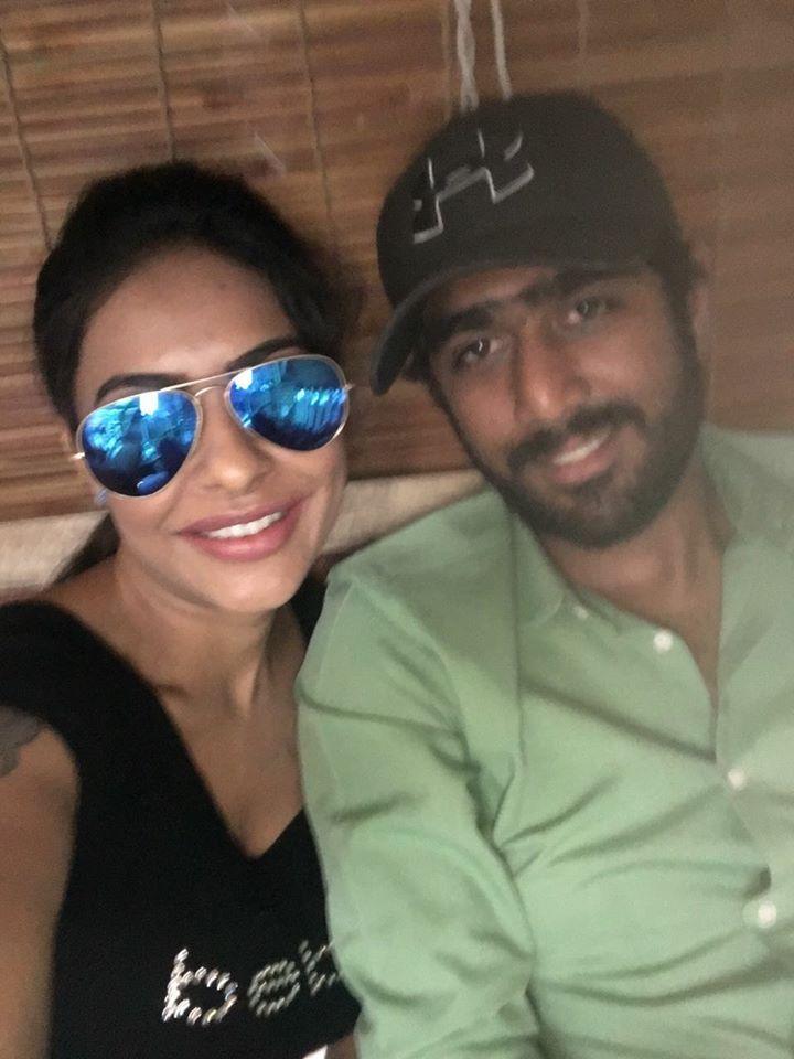 B'day Special: Sri Reddy Romantic Photos With Abhiram Again