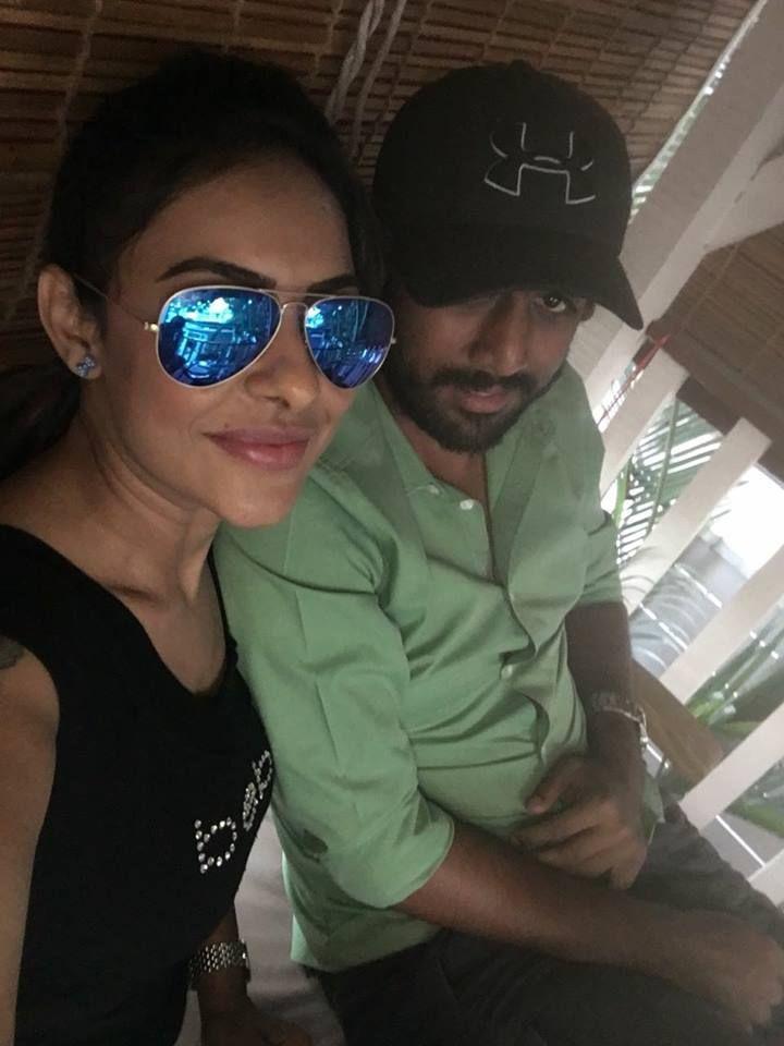 B'day Special: Sri Reddy Romantic Photos With Abhiram Again