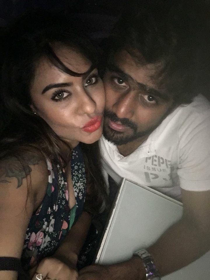 B'day Special: Sri Reddy Romantic Photos With Abhiram Again