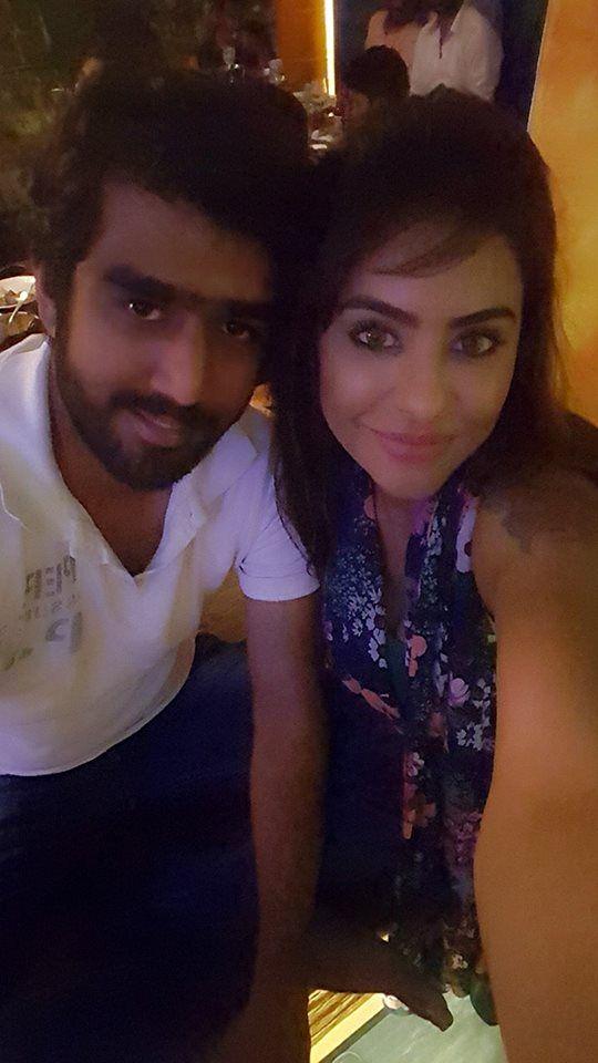 B'day Special: Sri Reddy Romantic Photos With Abhiram Again