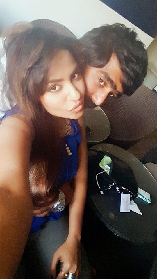 B'day Special: Sri Reddy Romantic Photos With Abhiram Again