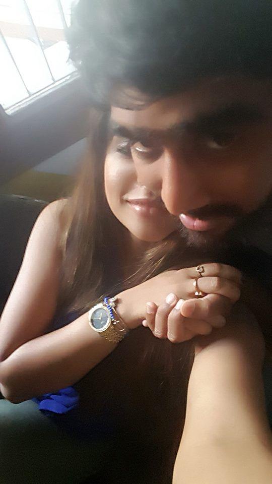 B'day Special: Sri Reddy Romantic Photos With Abhiram Again