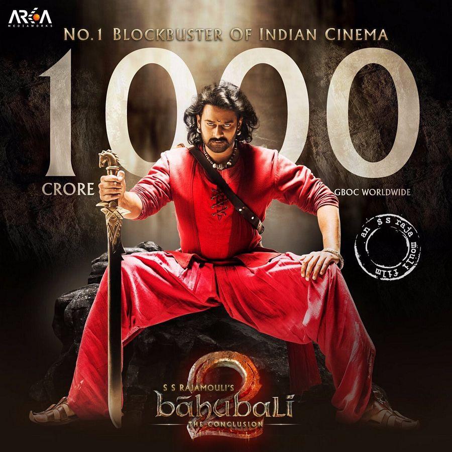 Baahubali 2 1000 Crore Collections Posters