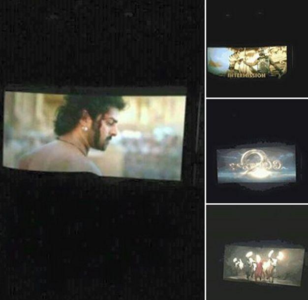 Baahubali 2 Screening Pics Leaked Online Goes Viral