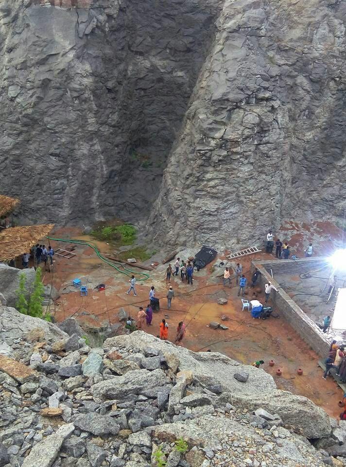 Baahubali 2 The Conclusion Movie Latest Working Stills