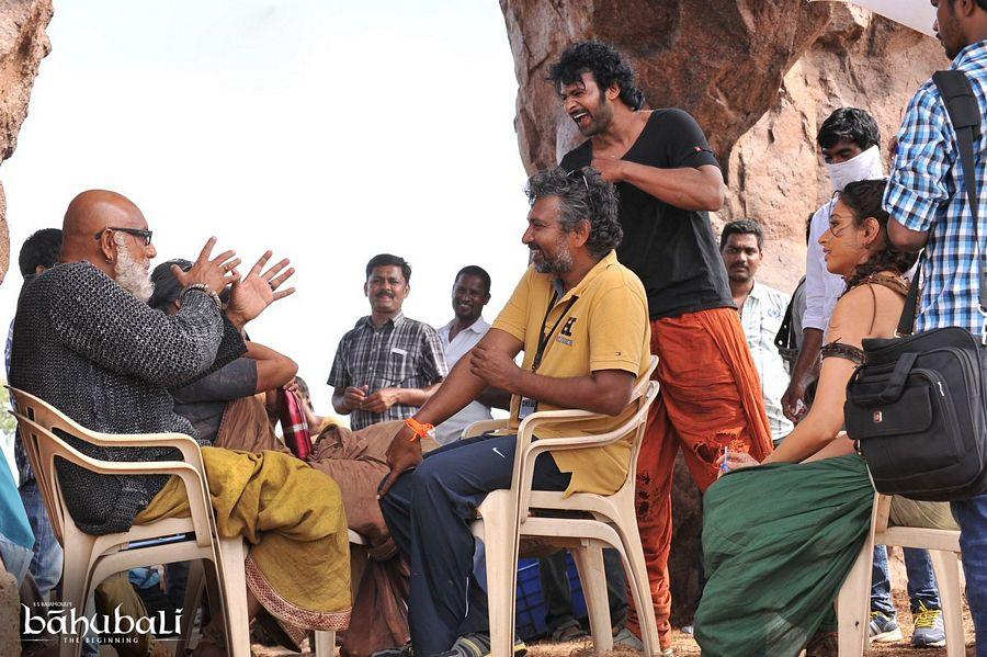Baahubali 2 The Conclusion Movie Latest Working Stills