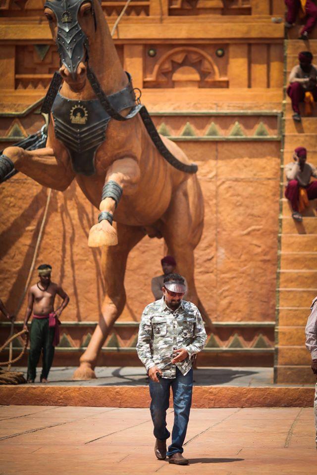 Baahubali 2 The Conclusion Movie Latest Working Stills