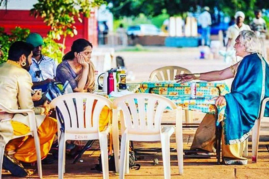 Baahubali 2 The Conclusion Movie Latest Working Stills