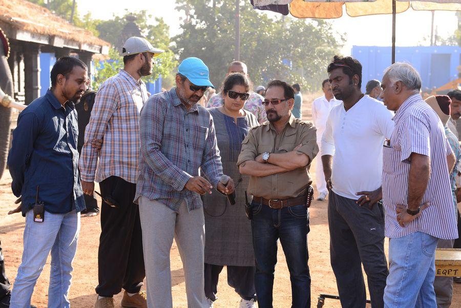 Baahubali 2 The Conclusion Movie Latest Working Stills