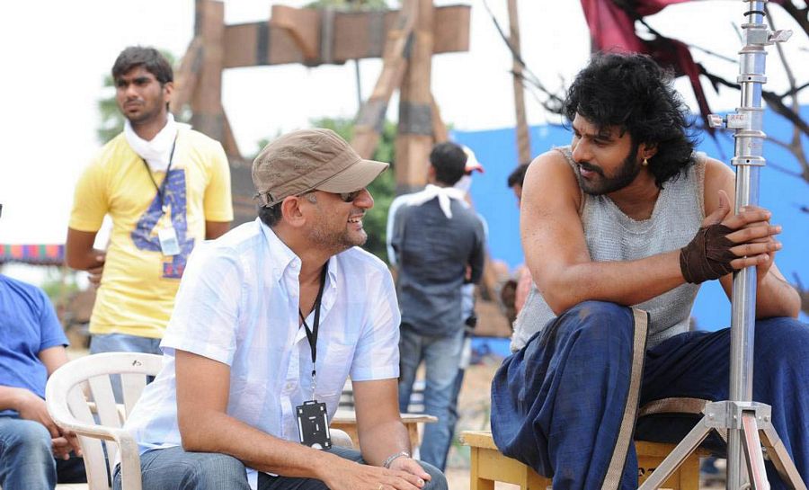 Baahubali 2 Working Latest Stills