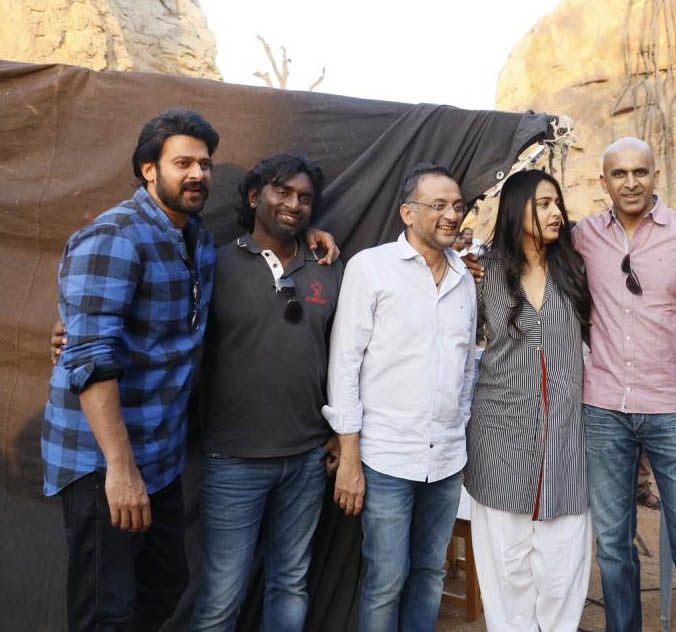 Baahubali 2 Working Latest Stills