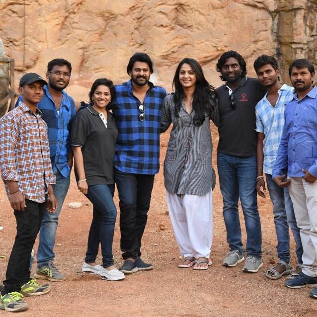 Baahubali 2 Working Latest Stills