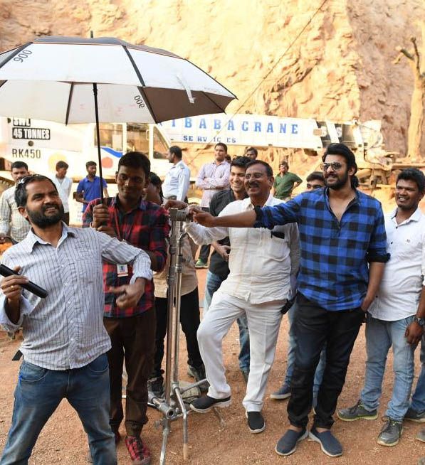 Baahubali 2 Working Latest Stills