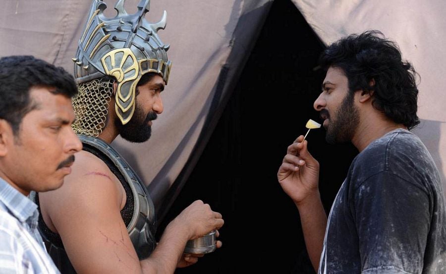Baahubali 2 Working Latest Stills
