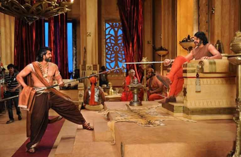 Baahubali 2 Working Latest Stills