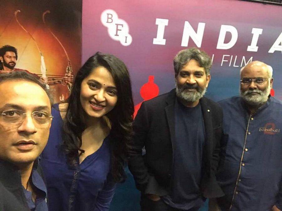 Baahubali Team in London for Baahubali 2 Premier at BFI Photos