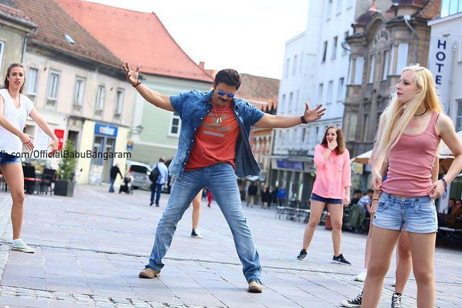 Babu Bangaram Audio Release Date Posters