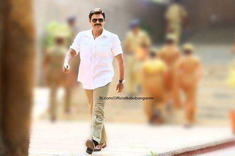 Babu Bangaram Audio Release Date Posters