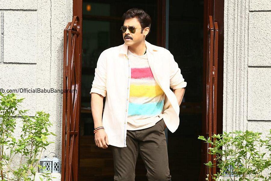 Babu Bangaram Audio Release Date Posters