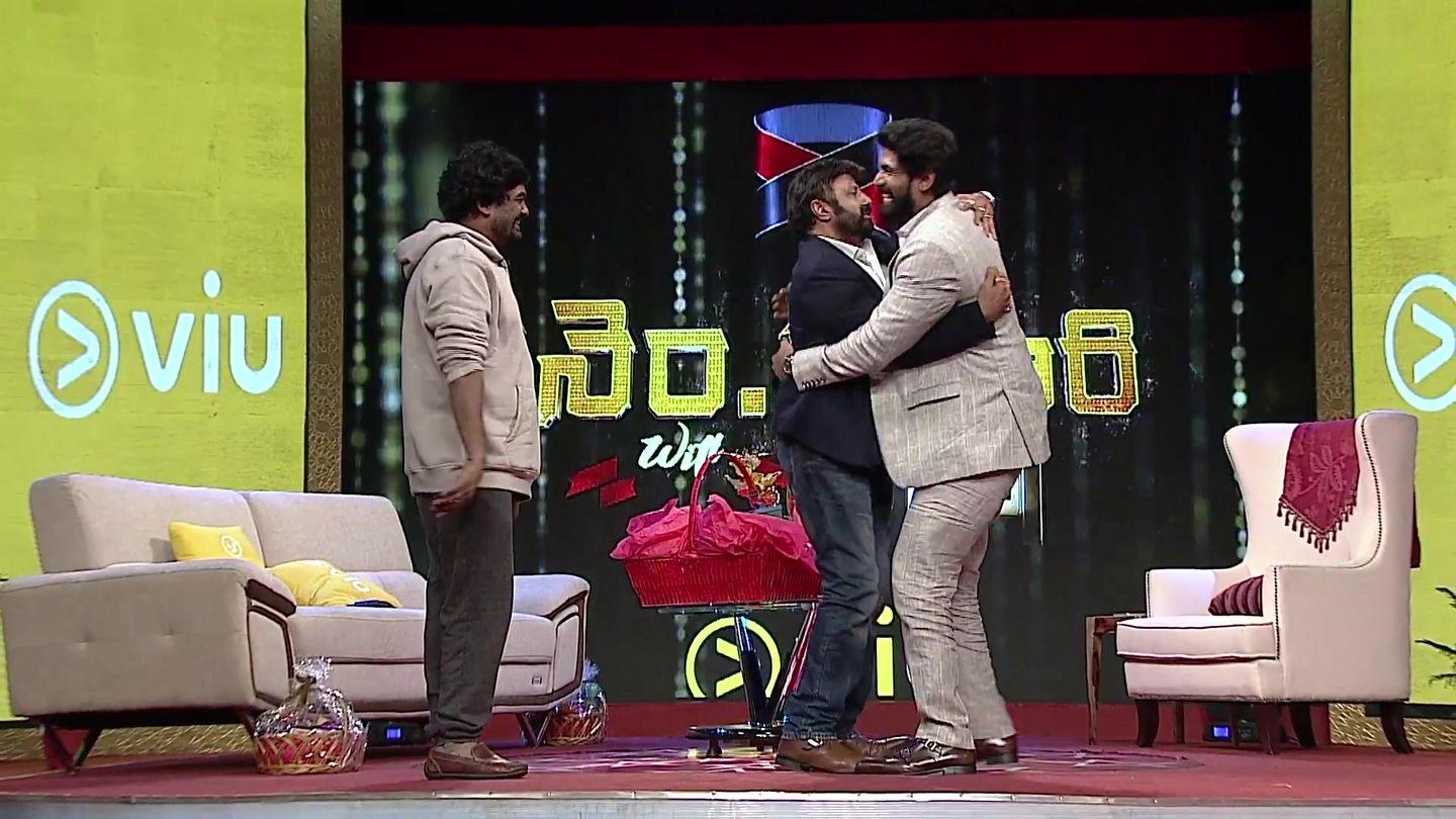 Balakrishna & Puri Jagannadh In Rana's No 1 Yaari Show