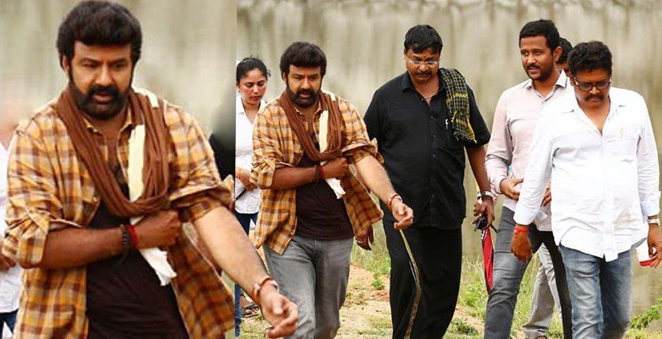 Balakrishna Jai Simha Telugu Movie Working Leaked Stills & Posters