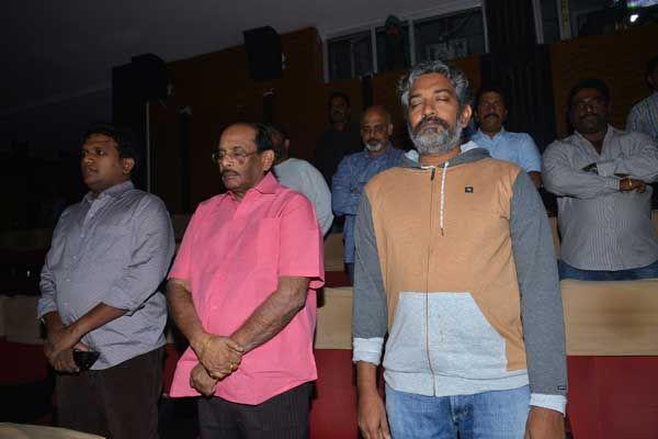 Balakrishna Watching GautamiPutra Satakarni at Bramaramba Theatre