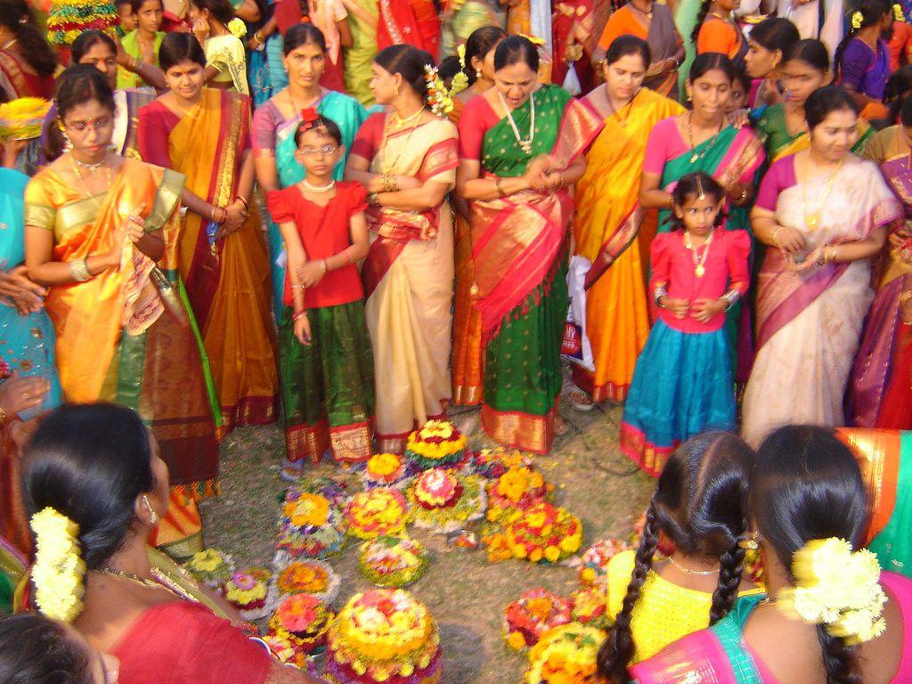 Bathukamma Celebrations at Warangal Photos