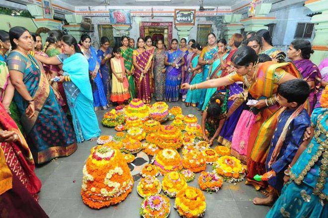 Bathukamma Celebrations at Warangal Photos