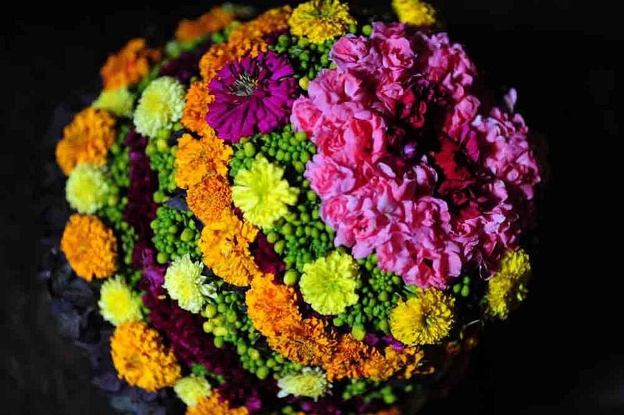 Bathukamma Telangana Flower Festival Photos