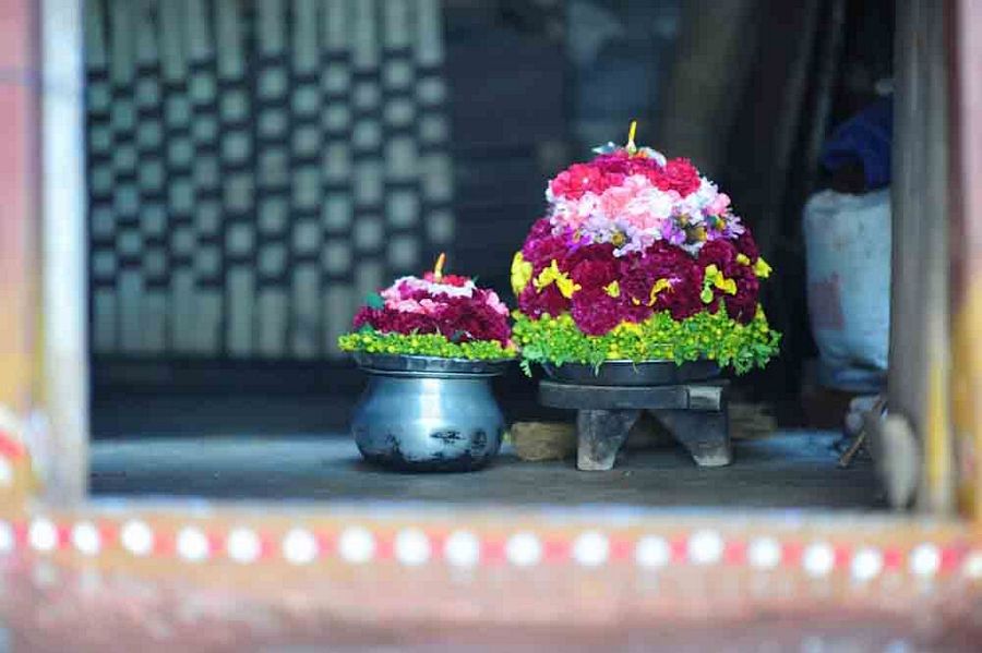 Bathukamma Telangana Flower Festival Photos