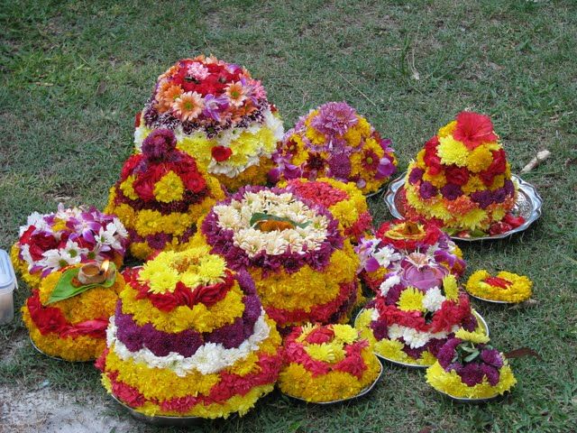 Bathukamma Telangana Flower Festival Photos