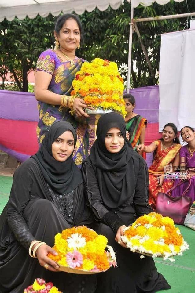 Bathukamma celebrations at Velmal village of Armur constituency