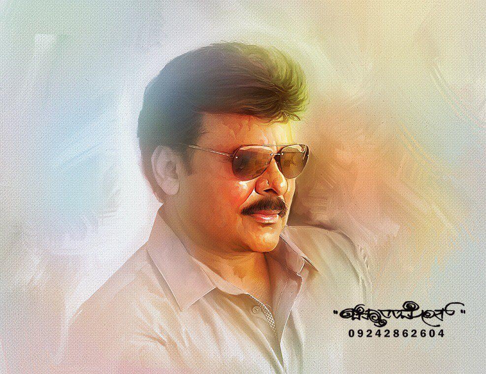 Beautiful Digital Painting of TOP Celebs By Chitthararamesh