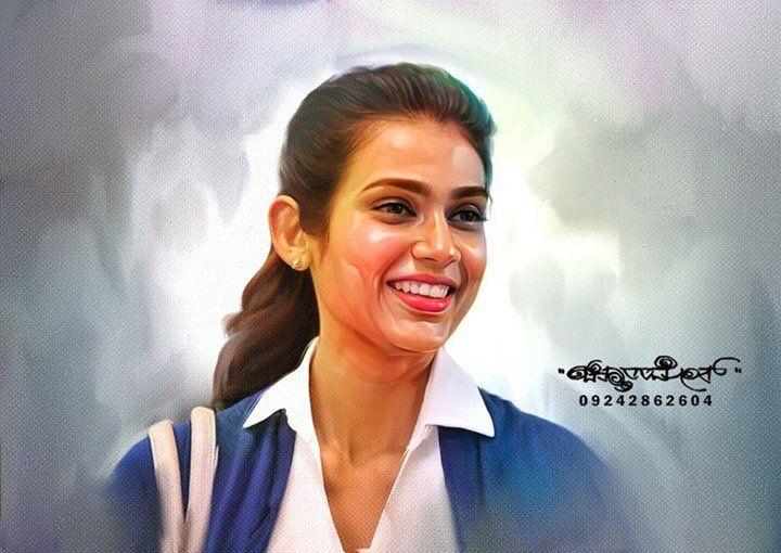 Beautiful Digital Painting of TOP Celebs By Chitthararamesh