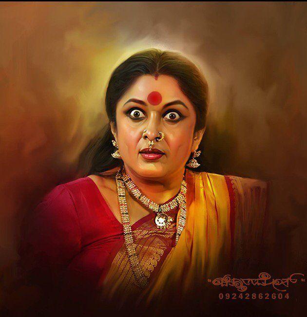 Beautiful Digital Painting of TOP Celebs By Chitthararamesh