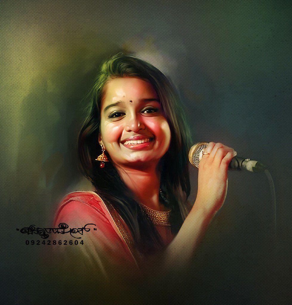 Beautiful Digital Painting of TOP Celebs By Chitthararamesh