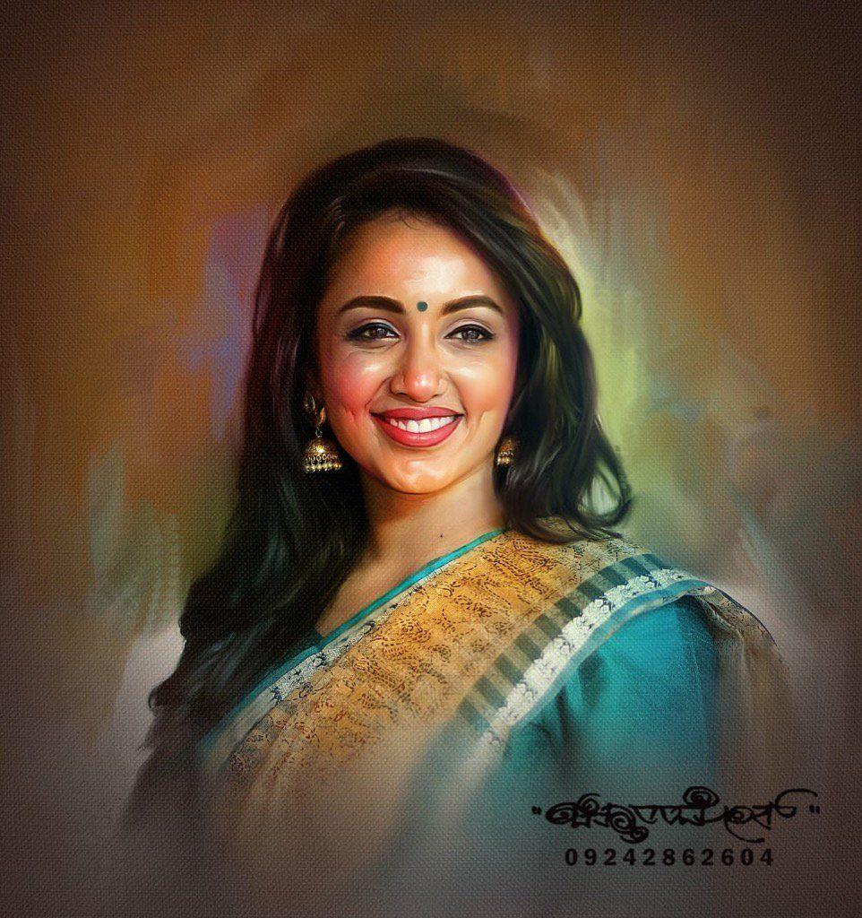 Beautiful Digital Painting of TOP Celebs By Chitthararamesh