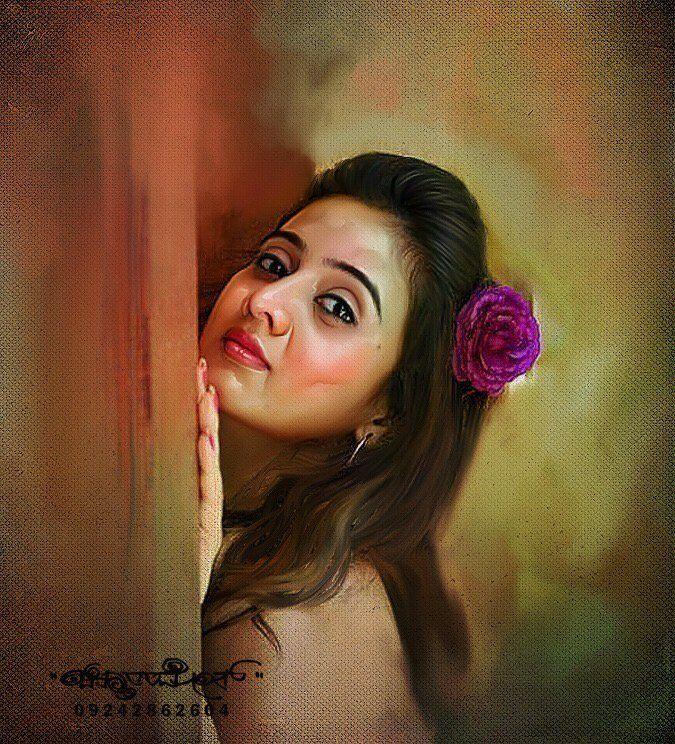 Beautiful Digital Painting of TOP Celebs By Chitthararamesh