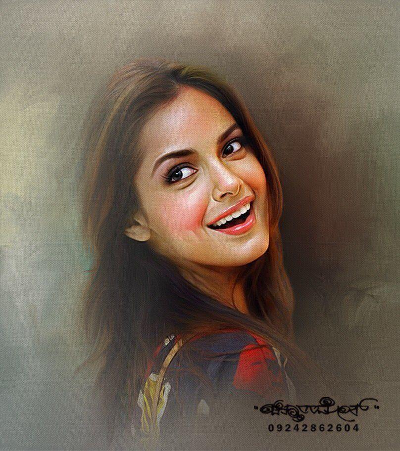 Beautiful Digital Painting of TOP Celebs By Chitthararamesh