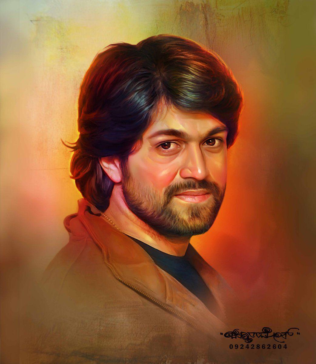 Beautiful Digital Painting of TOP Celebs By Chitthararamesh