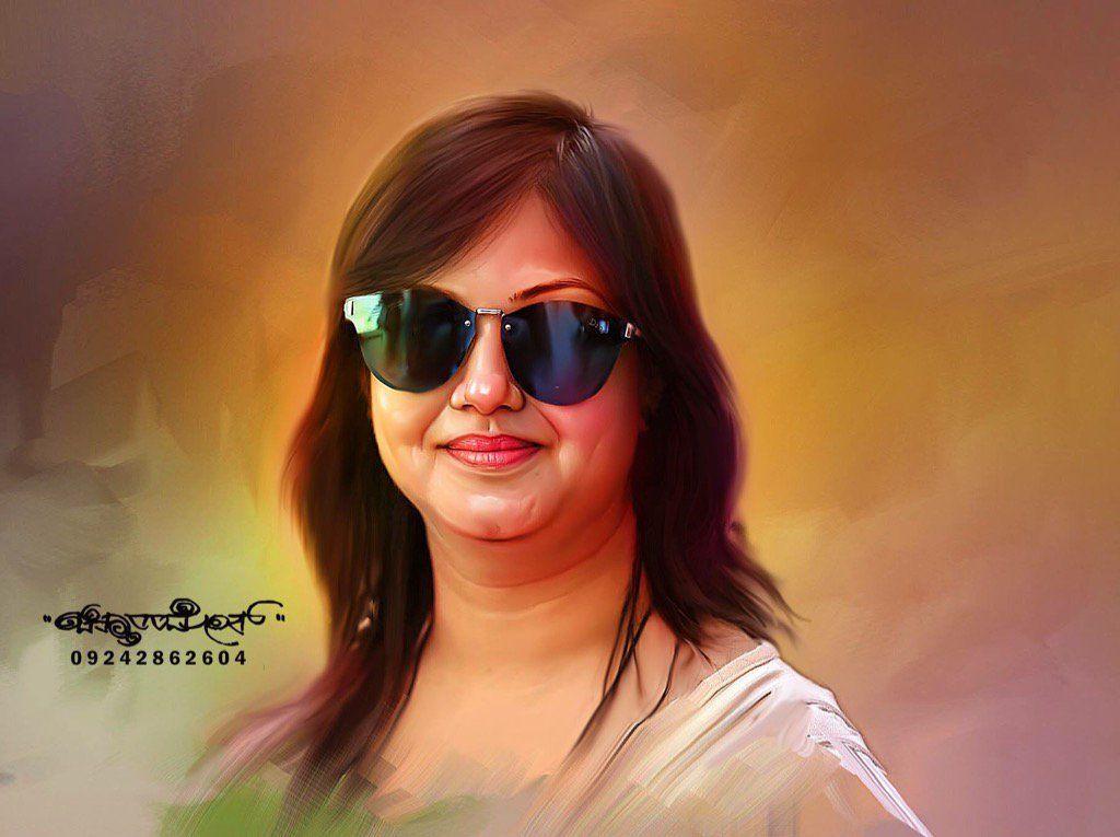 Beautiful Digital Painting of TOP Celebs By Chitthararamesh