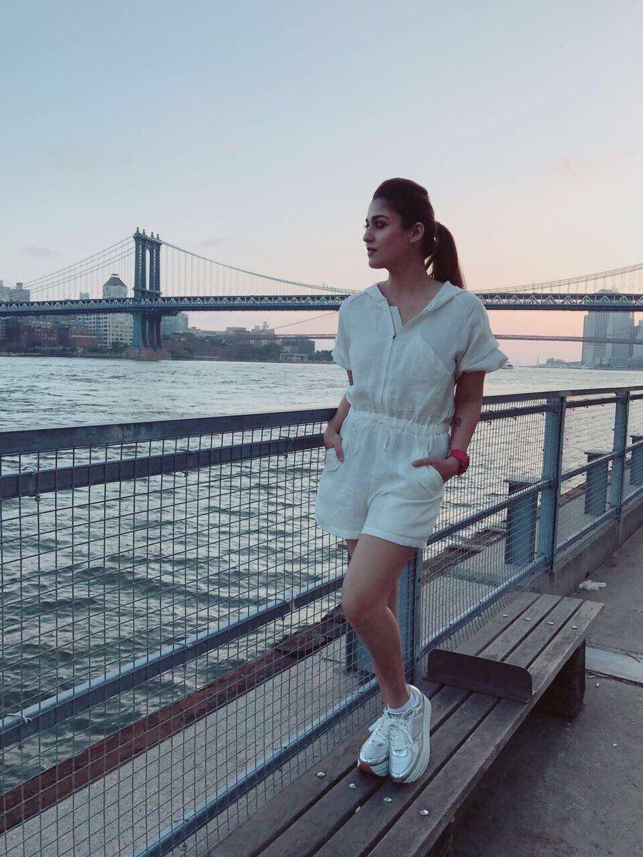 Beauty Queen Nayanthara recent pics from her Newyork vacation!